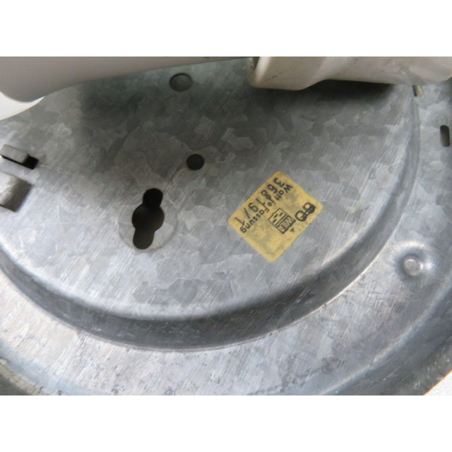 Architectural Textured Glass Flush Mount by Wila Leuchten, Germany, 1970s For Sale - Image 11 of 14