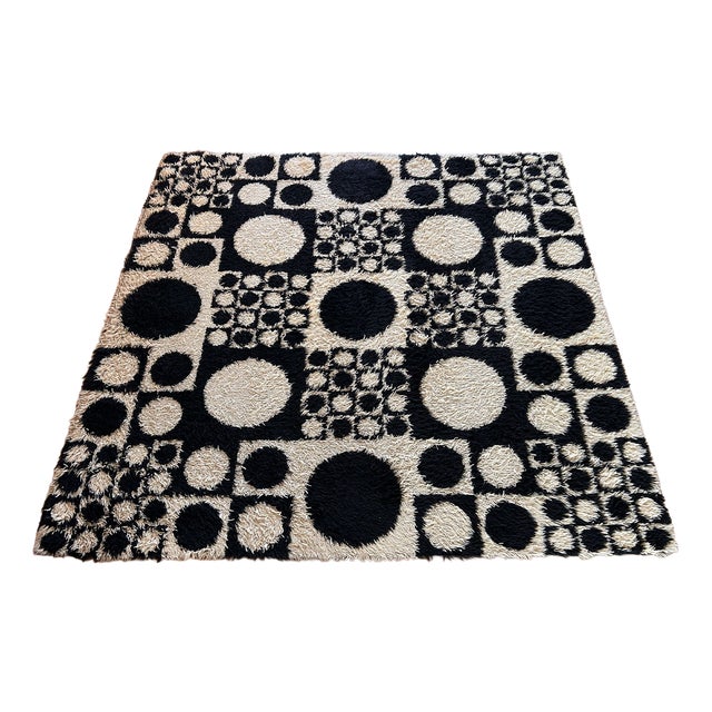 Geometry 1 Rug by Verner Panton for Unika Vaev, 1960 For Sale