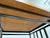 Industrial Iron + Wood Three Tier Side Table For Sale - Image 10 of 12