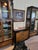 Chinoiserie Vintage Raymond Sobota for Century Furniture Chin Hua Chinoiserie Style Burl Wood China / Display Cabinet For Sale - Image 3 of 7