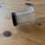 Art Deco collectible glass rolling pin complete with metal cap. The cap has minor dings and scratches as shown.