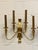 Mid-Century Modern Golden Brass Wall Sconces by Sciolari, 1970s, Set of 2 For Sale - Image 3 of 17