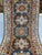 Art Deco Charcoal Gray and Blue Chobi Wool Runner Rug With Tribal Medallions, 2'9" X 6'5" For Sale - Image 3 of 16
