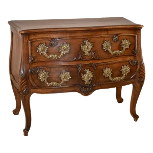 18th Century Louis XV Walnut Commode