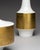 White and Gilt Porcelain Vases by Heinrich Selb, Germany, 1960s, Set of 2 For Sale - Image 9 of 18