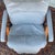 Gray Mid Century Modern Plycraft Zero Gravity Reclining Lounge Chair in Gray Leather & Canvas For Sale - Image 8 of 18