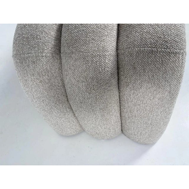 Contemporary Italian Curved Bench For Sale - Image 3 of 5