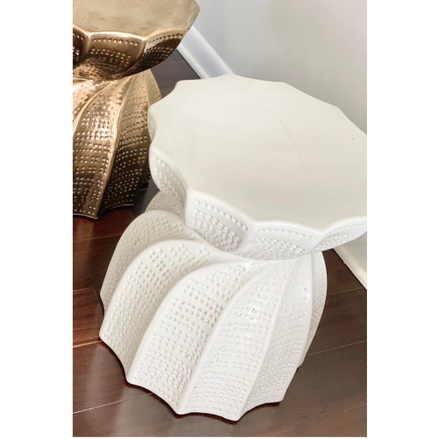 Made Goods “Bea” Ceramic Outdoor Stool Chairish