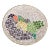 Vintage Mid Century Modern Colorful Abstract Mosaic Art Bowl Plate Wall Art For Sale