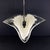 Dimensions: H 26.5” x W 16.5”. Vintage Italian handmade Murano glass pendant lamp by La Murrina, Italy 1970s. Please see...
