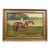 Late 20th Century Chestnut Horse Equestrian Jockey Oil Painting After Allen Culpepper Sealy 44" For Sale