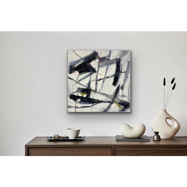 Contemporary Contemporary Abstract Original Oil Painting For Sale - Image 3 of 11