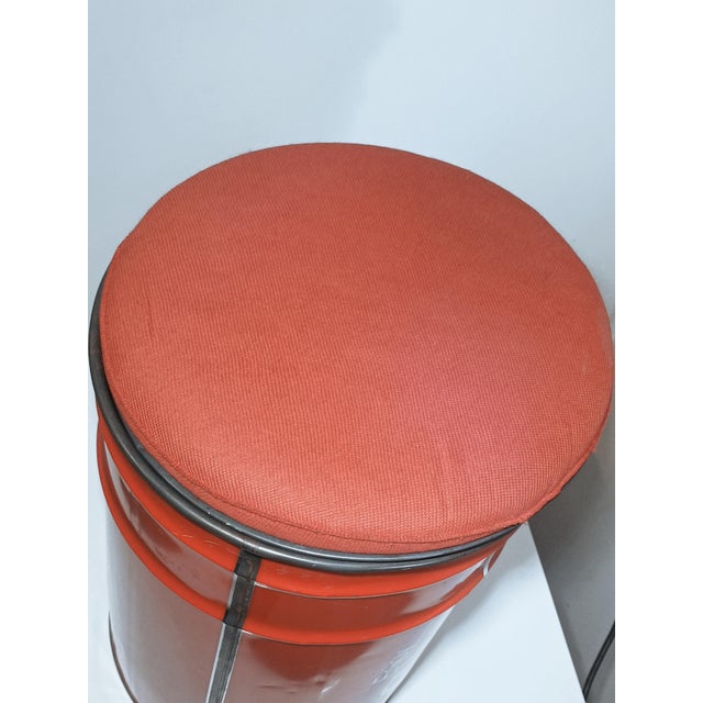 Coca Cola Barrel Stool, Italy, 1980s For Sale - Image 6 of 9