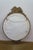 Antique Federal Giltwood Convex Bullseye Rondel Eagle Wall Mirror 31" For Sale - Image 12 of 15