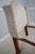 French Country Woven Seat Arm Chair For Sale - Image 10 of 17