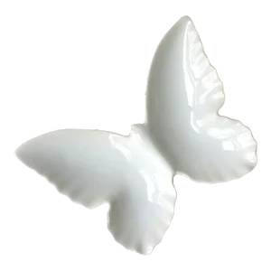 Porcelain Butterfly Jewelry Dish Vide-Poche