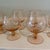 Early 20th Century Vintage Rose-Colored Etched Stemware- Set of 8 For Sale - Image 5 of 10