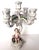 Vintage Porcelain Five-Light Candlestick, 1920s For Sale - Image 12 of 12