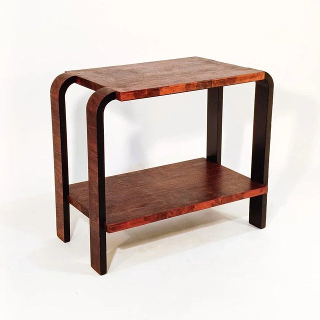 Art Deco Italian Sculptural Side Table in the style of Osvaldo Borsani, 1930s For Sale - Image 14 of 14