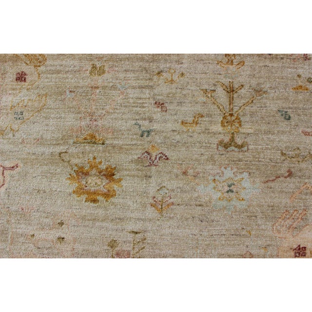 Keivan Woven Arts Angora Oushak Turkish Rug 12'2 X 14'5 For Sale - Image 10 of 12