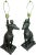 1990s Contemporary Pair of Black Whippet Dog Lamps For Sale - Image 13 of 13