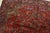 Textile Heriz Rug 8’2” X 10’11” Red Wool Vintage Traditional Hand-Knotted Carpet For Sale - Image 7 of 15