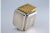 Metal George IV Silver and Gold Vinaigrette Box with Engraving on Both Sides from the Period of George Iv For Sale - Image 7 of 10