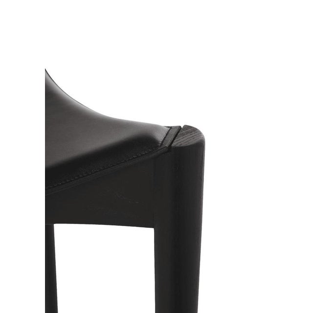 Gaulino Stool Black by Oscar Tusquets for BD Barcelona For Sale - Image 4 of 6