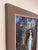 Figurative She Who Is Guardian, Hebe at the Gate by Chuck Kovacic | Oil on board Statue of Hebe at a garden gate For Sale - Image 3 of 3