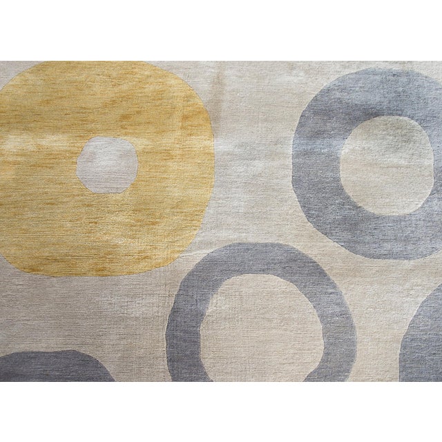 Vintage Tibetan Rug For Sale - Image 14 of 15