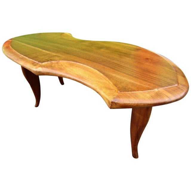 Mid-Century Modern Biomorphic Sculpture Coffee Table by Ray Leach, 1950s For Sale - Image 9 of 9
