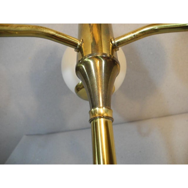 Mid-Century Modern Brass Sputnik Spherical Table Lamp, 1960s For Sale - Image 12 of 18