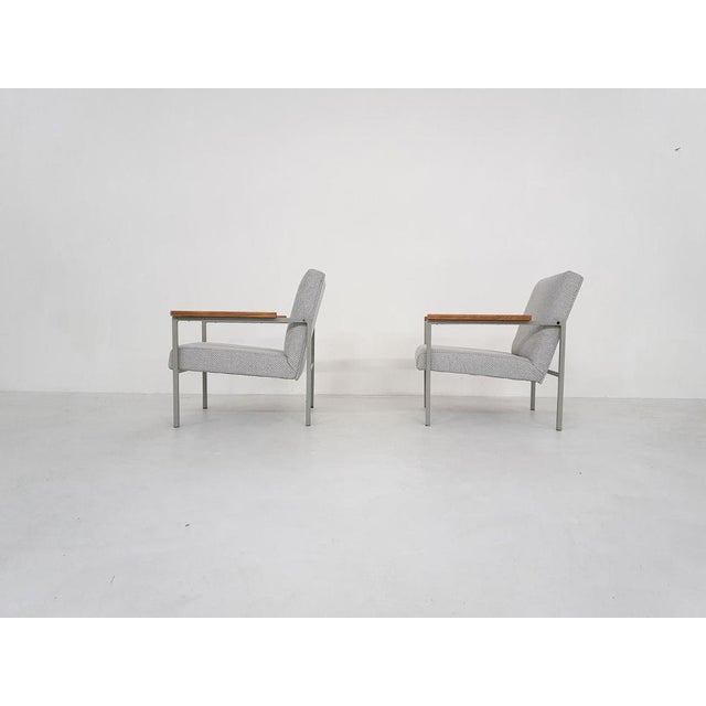 Set of Mid-Century Dutch Lounge Chairs, 1960s For Sale - Image 4 of 14