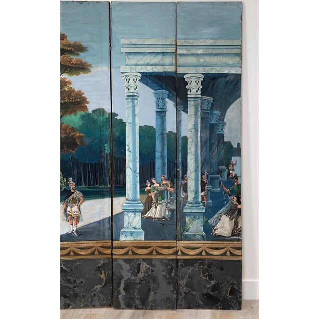 Wallpaper Screen, France 19th Century For Sale - Image 4 of 7