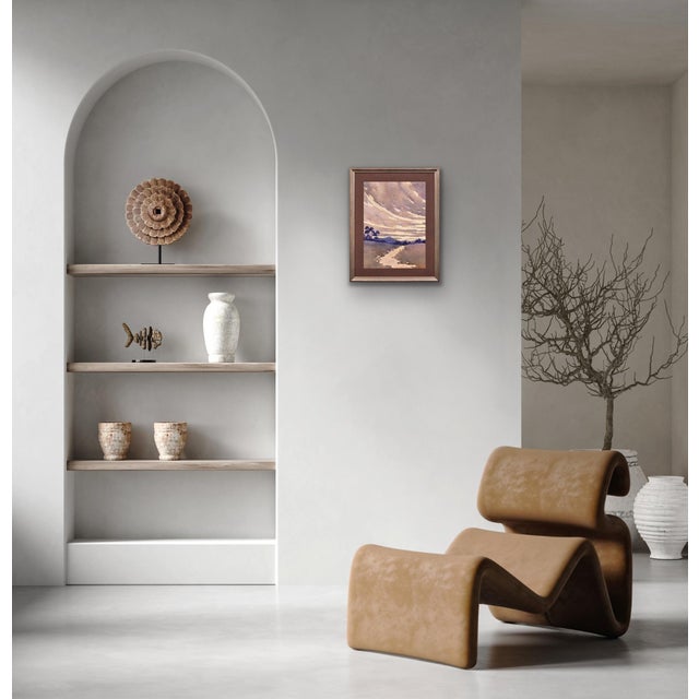 Samuel Dennis Walley Timmins, Running Stream in the Welsh Marches, 1932, Watercolor For Sale - Image 14 of 18