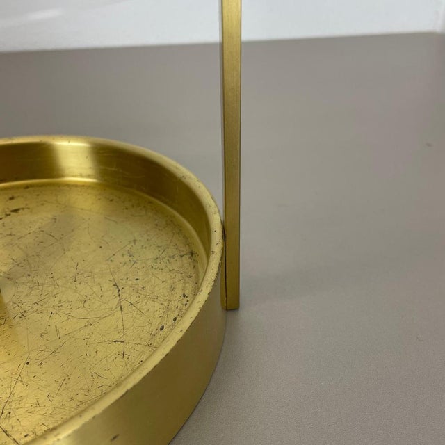 1970s Hollywood Regency Brass and Acrylic Glass Umbrella Stand, Italy, 1970s For Sale - Image 5 of 18