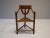 Brown Mid-Century Swedish Carved Monk Chair, 1950s For Sale - Image 8 of 8