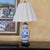 Vintage Chinoiserie Blue & White Ginger Jar Table Lamp – 28” For Sale - Image 16 of 18