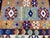 5'6" X 8'2" Multicolor Afghan Chobi Geometric Wool Flatweave Kilim Rug For Sale - Image 9 of 16