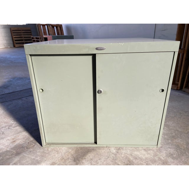 Vintage Cole Steel Metal Shelf For Sale - Image 11 of 11