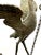 Metal Pair of Grand Tour Pompeiian NeoClassical Bronze Heron Oil Lamps with Mouse, Swan For Sale - Image 7 of 18