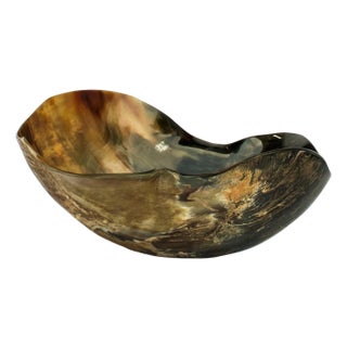 Regina Andrew Black Horn Bowl For Sale