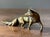 Antique English Brass Fox For Sale - Image 4 of 6
