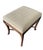 William Switzer Barley Twist Ottoman With Hooved Feet For Sale In Naples, FL - Image 6 of 15