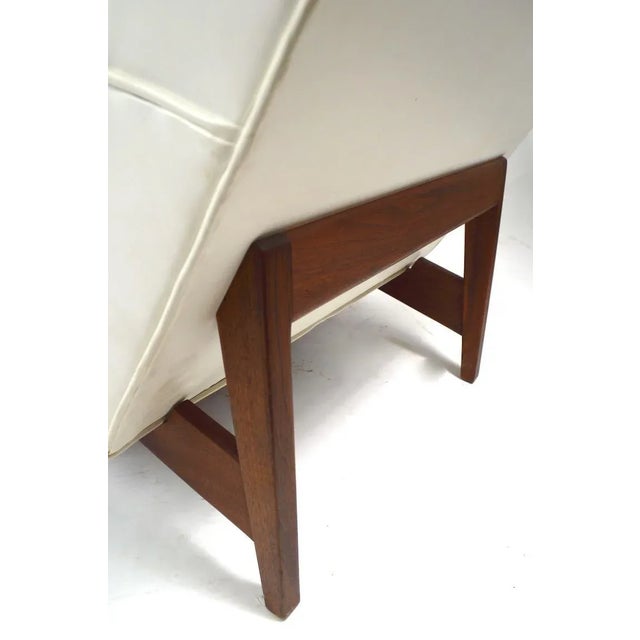 Textile Risom Lounge Chair For Sale - Image 7 of 10