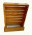Mid 20th Century Custom Made Wooden Chairs - A Pair For Sale - Image 5 of 7