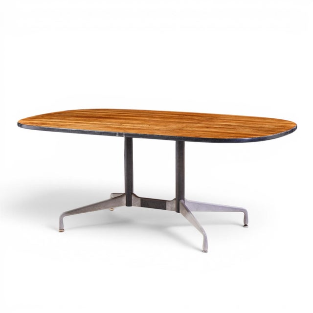 Mid-Century Modern Herman Miller Mid Century Conference Table For Sale - Image 3 of 7