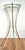 Metal Vintage 30" Faux Bamboo Brass-Tone Metal & Glass Plant Stand – Hollywood Regency / Chinoiserie For Sale - Image 7 of 10
