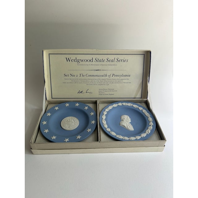 American Wedgwood State Series Jasperware Set, 1976 For Sale - Image 3 of 18