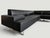 Quadra Black Leather Sectional Sofa by Poltrona Frau, 2005 For Sale - Image 16 of 18